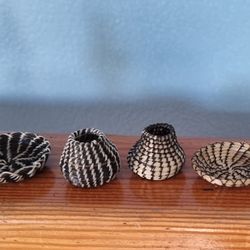 $15 Each - Miniature Tohono O'odham Baskets