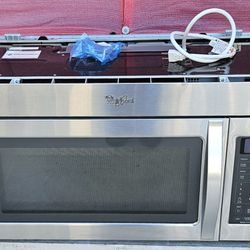 🔆🇺🇸"Whirlpool"🔆🇺🇸 S-Steel Microwave in Great Condition 