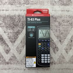 Texas Instruments TI 83 Plus Graphing Calculator