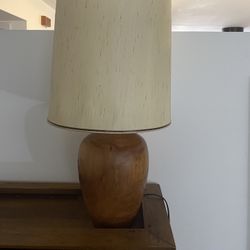 Mid Century Modern Solid Teak Driftwood  Lamp 