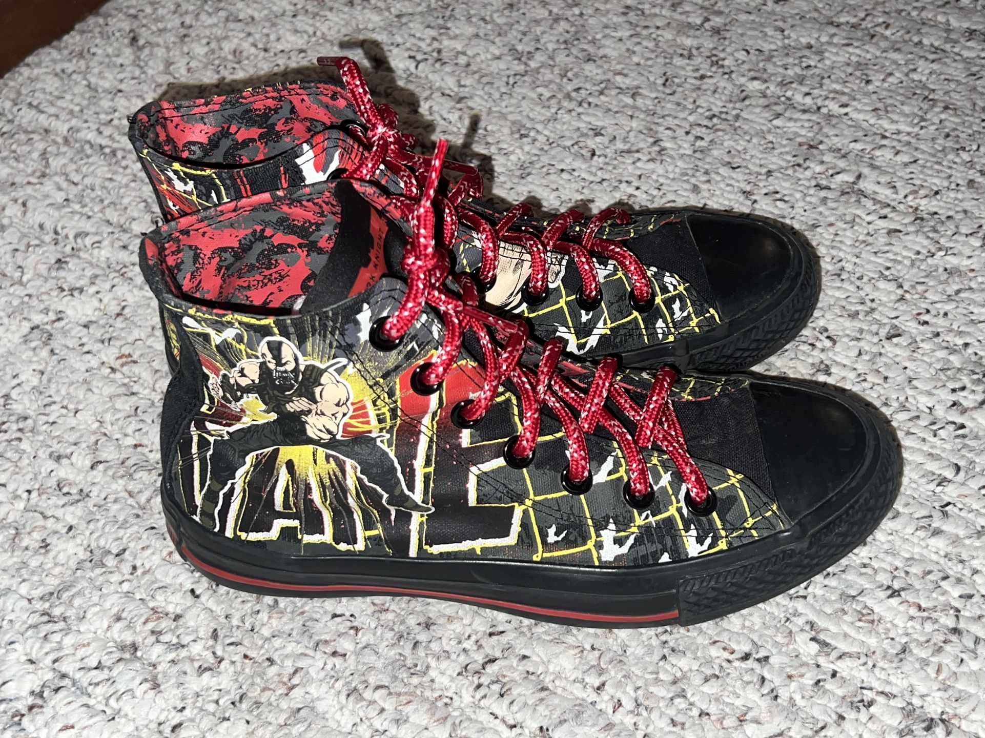 Batman Dark Knights Rise Chuck Taylor’s