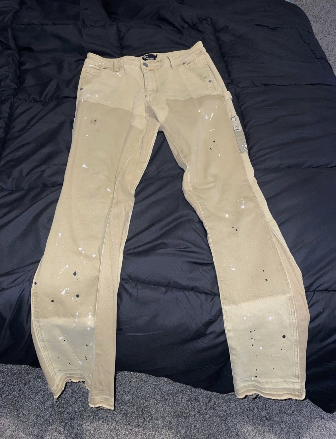 paint jeans
