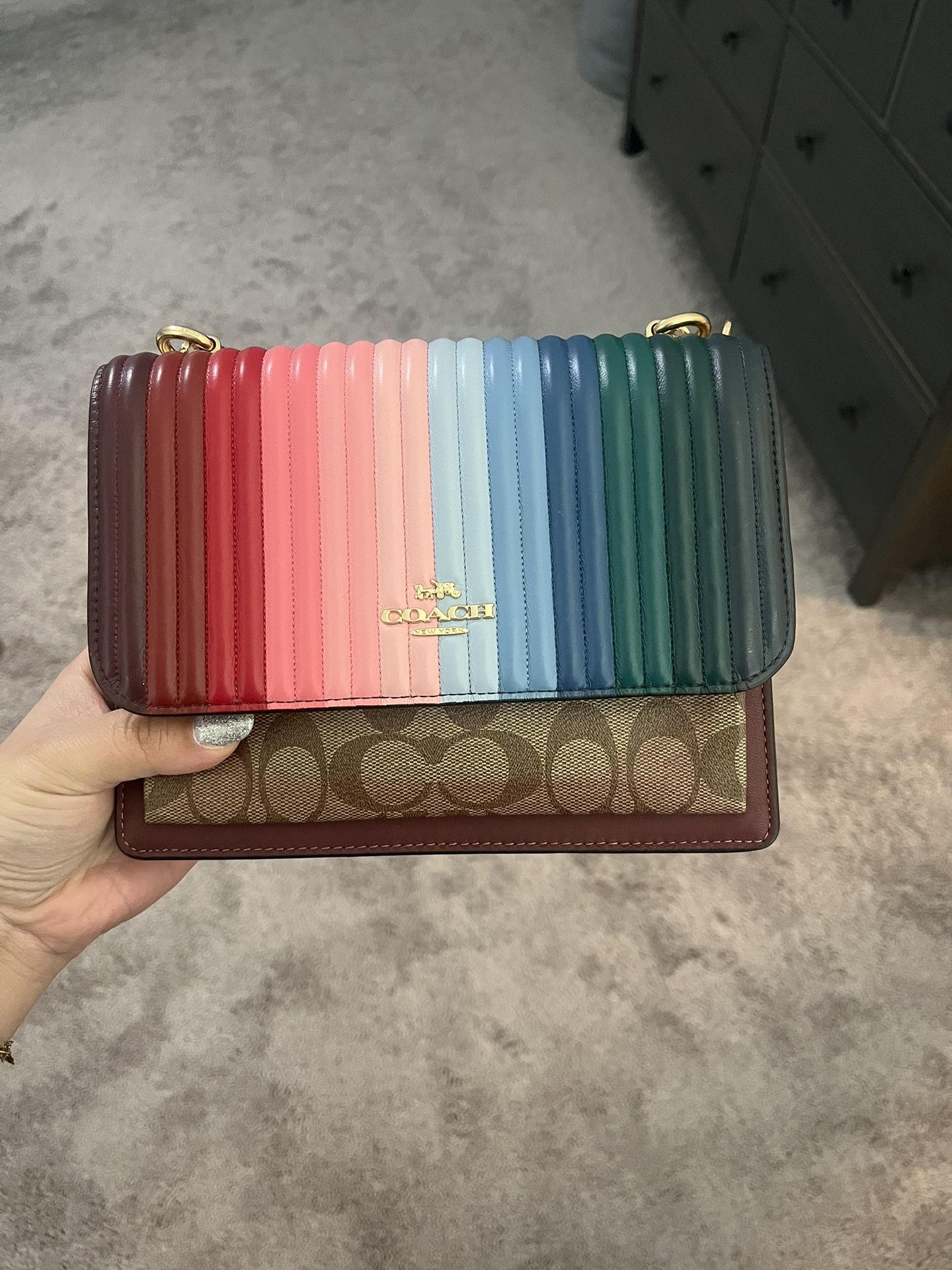 Colorful Coach Purse