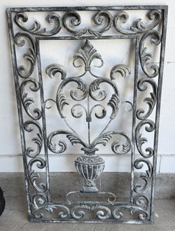 Vintage Metal Outside Decor