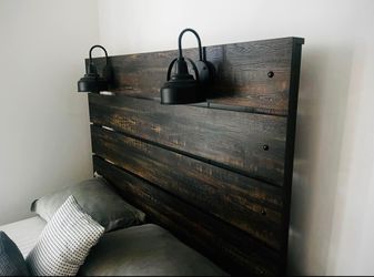Queen Bed Frame and Headboard