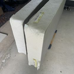 2 Box Springs  for king or twin Mattress