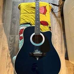 Esteban limited edition Electric Acoustic “fireworks” Numbered Guitar
