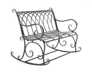 NEW outdoor patio garden rocking bench
