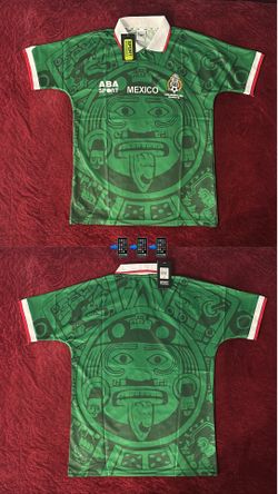 Mexico 1998 Home Jersey (short sleeve)