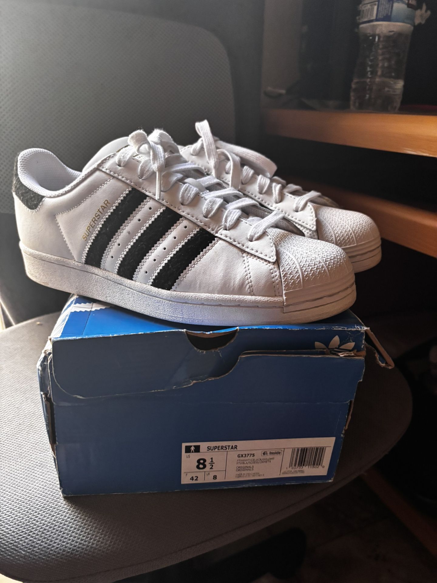 Superstar Size Superstar Adidas 42 ADIDAS SUPERSTAR II BURGUNDY