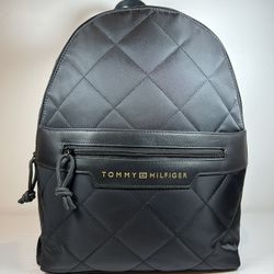 New Tommy Hilfiger Black Backpack  Thumbnail