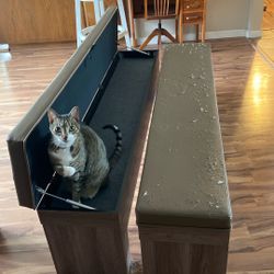 Two Benches With Storage