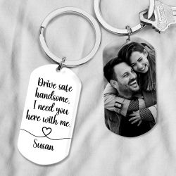 To My Love Handmade Keychain 
