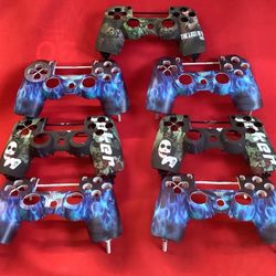 Upper Housing Shell Faceplate For PS4 Game Controller JDM 040