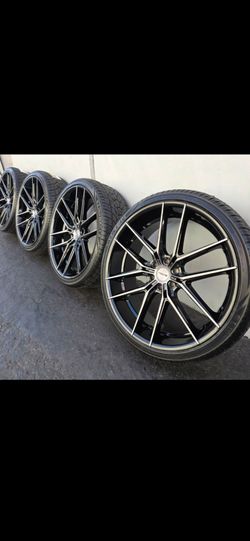 26" NICHE rims w/ 295 30 26 Lionhart tires