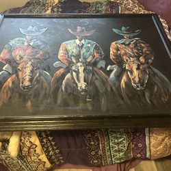 Large Cowboy Artwork
