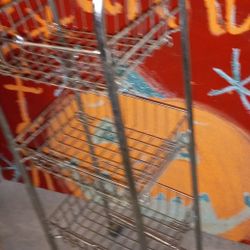 Small Metal Roling Cart 