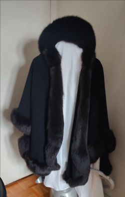 Fur Cape and Hat