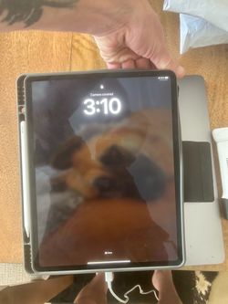 iPad Pro 12.9-inch (With Case & Apple Pencil)