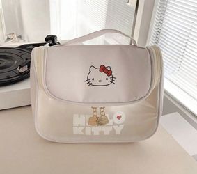 Hello Kitty clear makeup bag