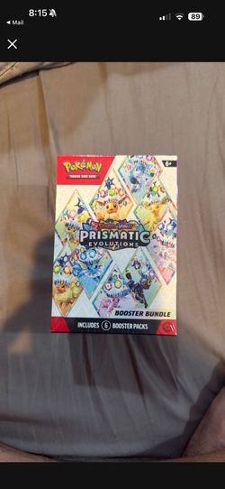 Pokemon TCG Booster Bundle Prismatic Evolution 