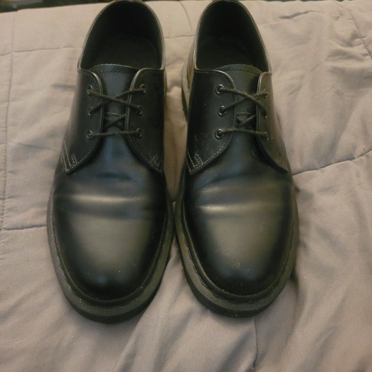 Dr.Martens 1461 Mono Smooth Leather Oxford Shoes Size 9 MEN