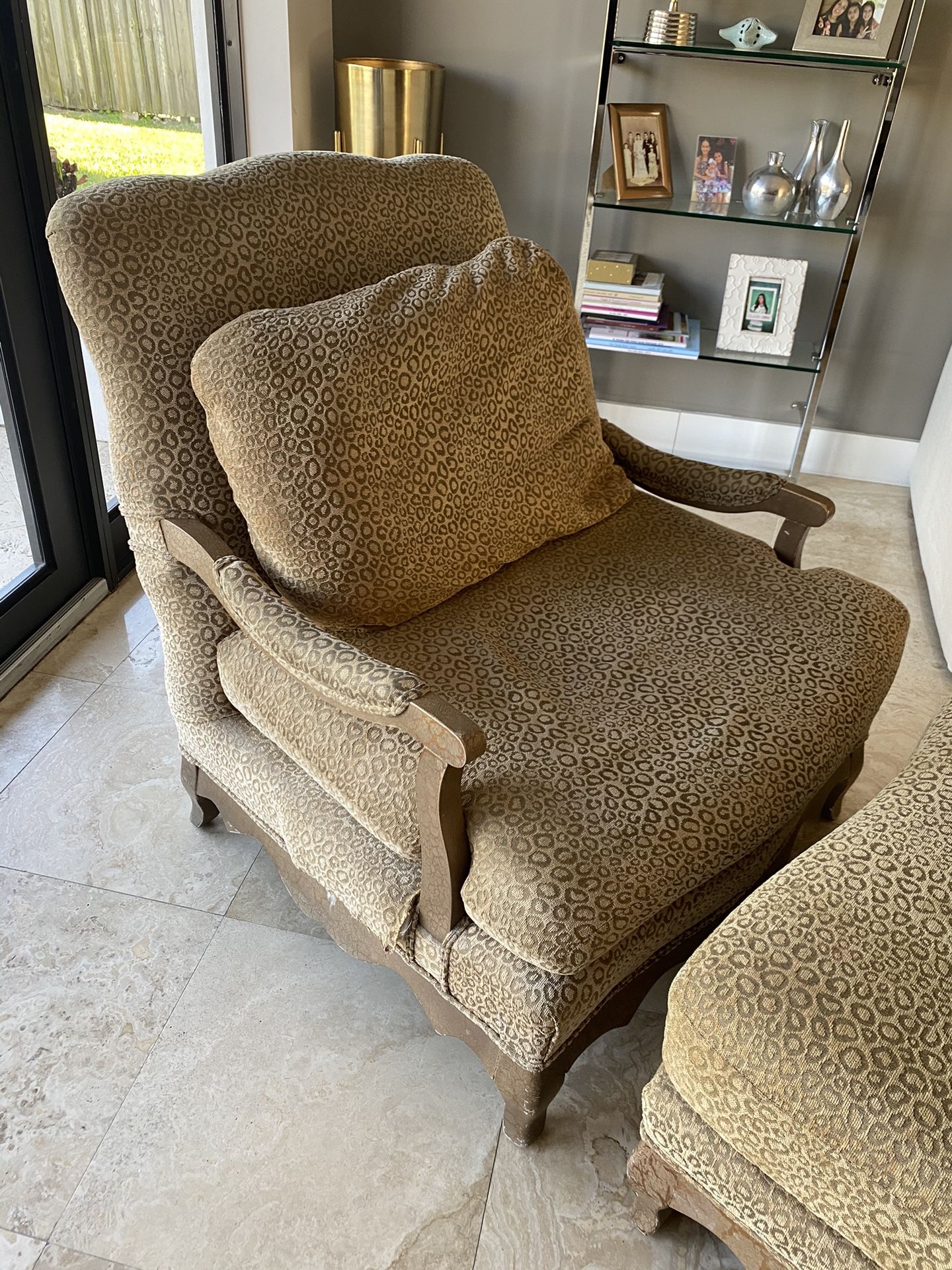 Pulaski Chairs with Ottoman