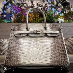 Hermès Birkin 30 Himalaya Niloticus Crocodile – 100% Authentic – Complete