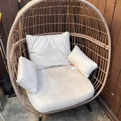 Wicker Patio Chair. Free