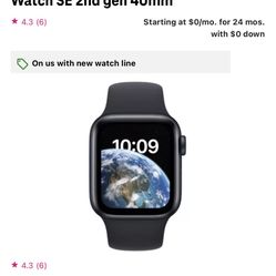 Apple Watch SE 40mm 