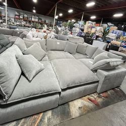 Sereen 6-piece Fabric Modular Sectional