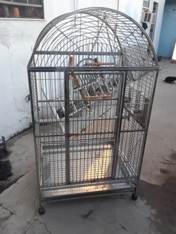 Heavy duty bird cage
