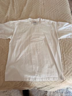 Plain White Crew Neck T-Shirt - Pro Club