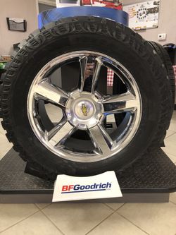 Brand New Chevy 20” with or w/o tires
