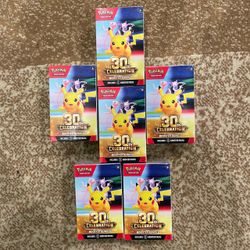 Pokemon 30th Anniversary Booster Bundle