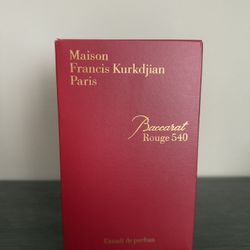 Baccarat Rouge 540(opened, Never used)