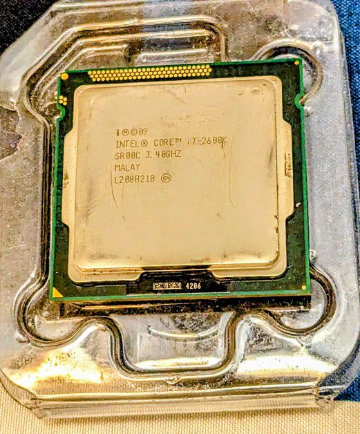 Intel Core i7 2600k Quad Core CPU with Hyperthreading  For Gaming PC