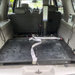 Handicap Scooter Lift System With Remote