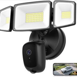 New-Onforu Hardwired Floodlight Camera Outdoor, 5500LM 2K HD Security Camera with Lights, Color Night Vision, Custom Motion Zones, 2-Way Audio, Built-