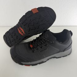 BRUNT Ryng Low 4” Comp Toe Shoes Mens Size 11.5 Black Work Safety Slip Resistant