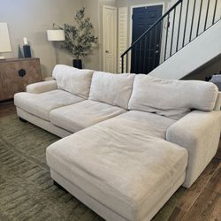 Grey Living Spaces Couch