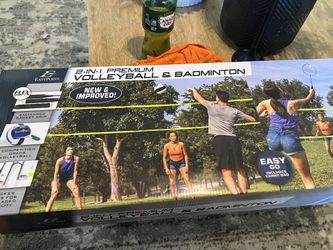 Portable Volleyball And Badminton 