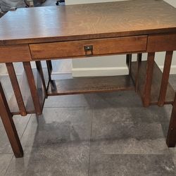 Bourne Hadley Co Oak desk style 502