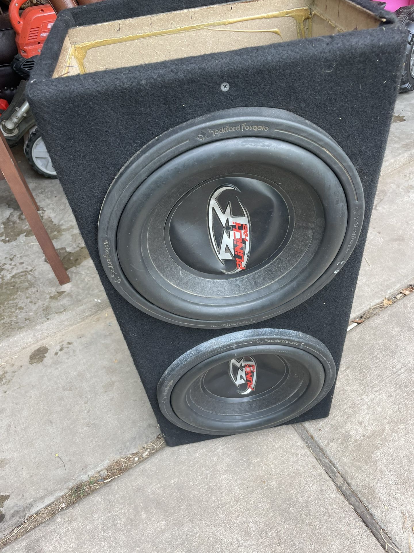🔊 Rockford Fosgate Punch 12” Subwoofers