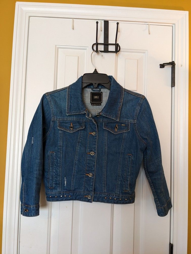 OBEY by PROPAGANDA JEAN JACKET