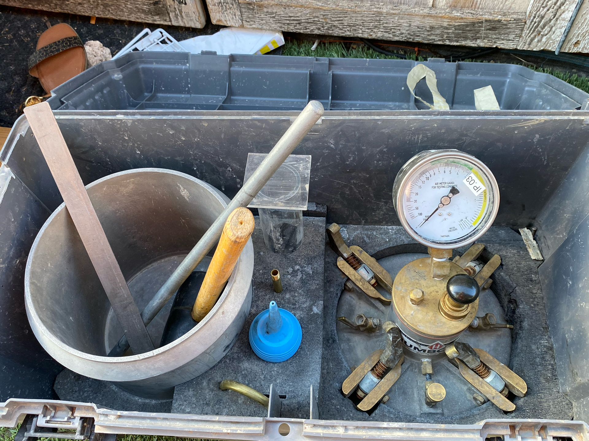 Humboldt H-2783A, Concrete Air Entrainment Meter Kit