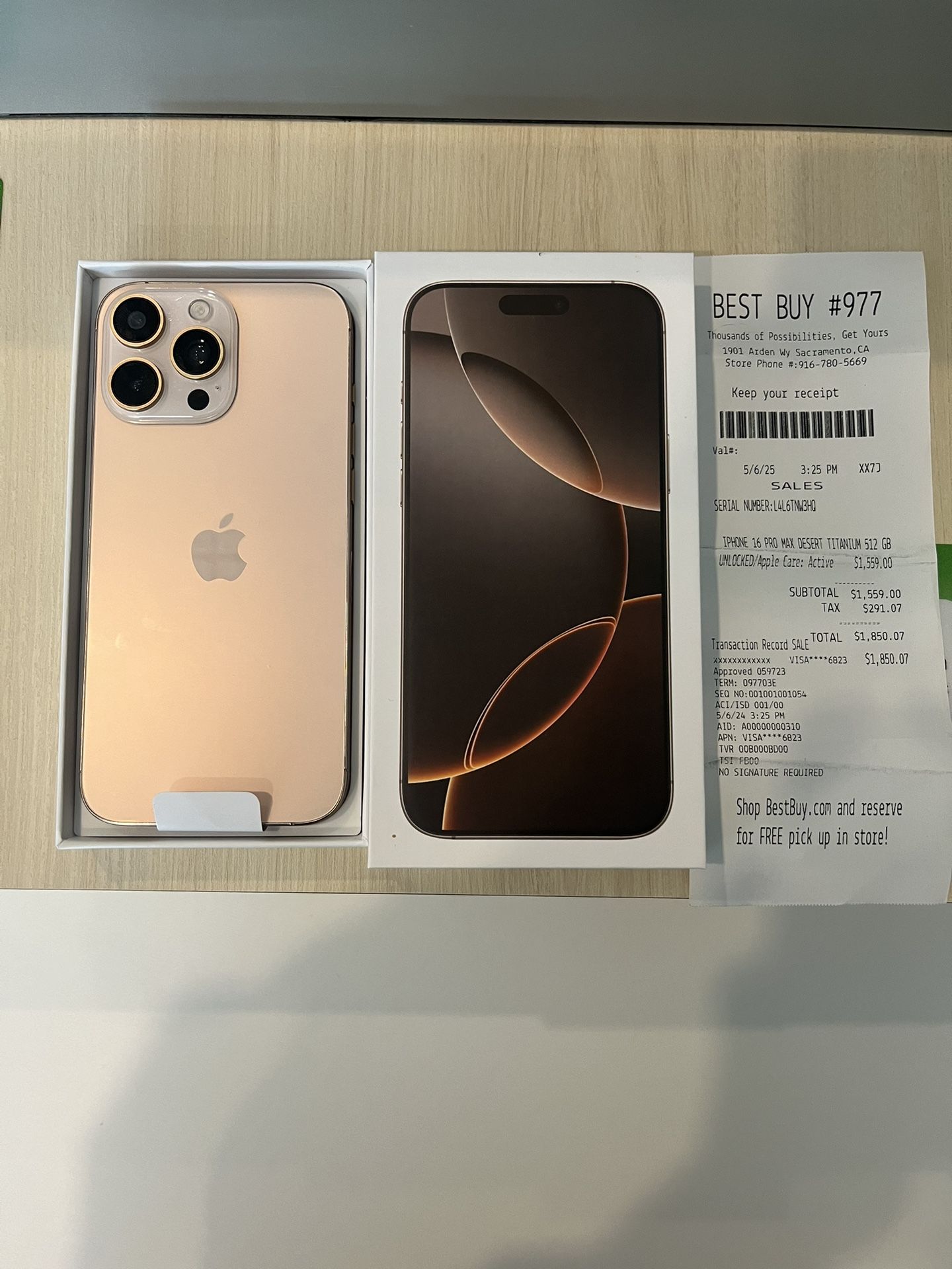 iPhone 16 Pro Max (NEW)