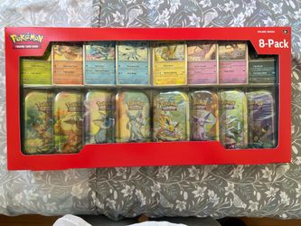 Pokemon Costco 8-Pack Prismatic Evolution Tins