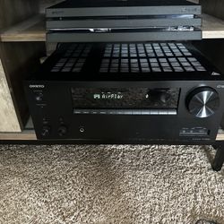 Receiver Onkyo TX-NR656 With Speakers (look Description And Photos)