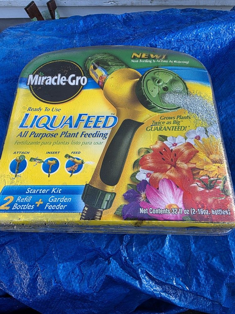 Miracle Grow Starter Plant Food With Sprayer